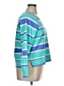 Wildfox Stripes Blue Sweatshirt Size XL - photo 4