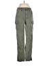 Paige Green Cargo Pants Size 26 waist - photo 1