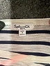 Splendid Stripes Ivory Short Sleeve T-Shirt Size S - photo 7