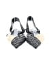 Zara Houndstooth Gray Black Flats Size EU 35 - photo 2