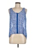 Candie's 100% Polyester Blue Sleeveless Blouse Size M - photo 1