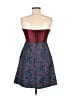 Leifnotes Paisley Teal Cocktail Dress Size 6 - photo 2