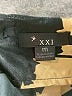 XXI 100% Polyester Gold Short Sleeve Top Size M - photo 7
