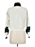 Tanya Taylor Chevron-herringbone Ivory Turtleneck Sweater Size M - photo 2