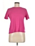Appleseeds 100% Cotton Pink Short Sleeve Top Size M (petite) - photo 1