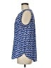 Not Your Daughter's Jeans 100% Polyester Blue Sleeveless Blouse Size M - photo 5