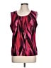 Jones Studio Red Sleeveless Blouse Size L - photo 1