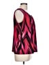 Jones Studio Red Sleeveless Blouse Size L - photo 4