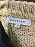 Crescent Tan Sweater Vest Size XS - photo 7