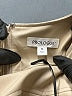 prologue 100% Polyester Solid Tan Casual Dress Size M - photo 7