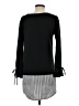 The Vanity Room Black 3/4 Sleeve Top Size S - photo 2