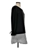 The Vanity Room Black 3/4 Sleeve Top Size S - photo 4