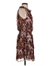 Evereve 100% Polyester Paisley Brown Casual Dress Size XS - photo 4
