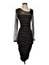 JACK Stripes Black Cocktail Dress Size XS - photo 1