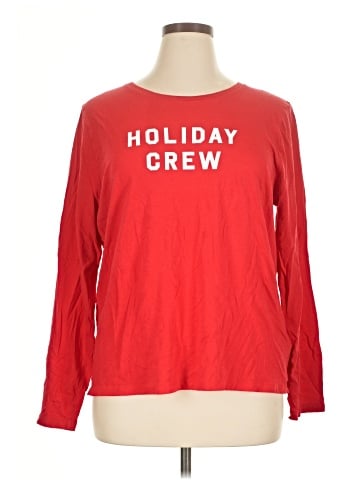 J.Crew Factory Store Long Sleeve T-Shirt (view 1)