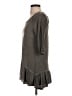 Dantelle Gray 3/4 Sleeve Top Size S - photo 5