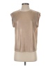 Porridge Metallic Tan Short Sleeve Top Size S - photo 1