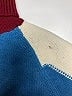 See By Chloé 100% Wool Color Block Blue Cardigan Size M - photo 3