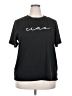 Shein Curve Black Active T-Shirt Size 18 Plus (3) - photo 1