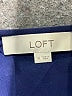 Ann Taylor LOFT 100% Polyester Polka Dots Blue 3/4 Sleeve Blouse Size M - photo 7