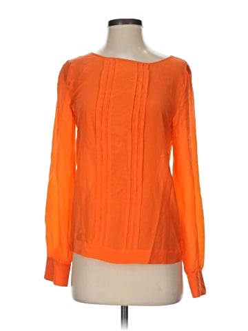 Pim + Larkin Long Sleeve Silk Top (view 1)