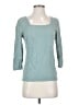 Jaclyn Smith Teal 3/4 Sleeve Top Size S - photo 1