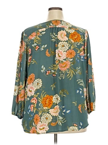 Fun2Fun 3/4 Sleeve Blouse (view 2)