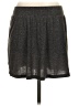 Express Solid Gray Casual Skirt Size S - photo 2