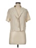 Isalis Ivory Short Sleeve Blouse Size M - photo 1