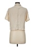 Isalis Ivory Short Sleeve Blouse Size M - photo 2
