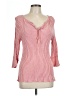 MICHAEL Michael Kors Red 3/4 Sleeve Blouse Size L - photo 1