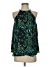 Decree 100% Polyester Green Sleeveless Blouse Size S - photo 1
