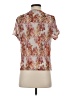 Eva Franco Orange Short Sleeve Blouse Size S - photo 2