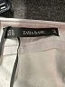 Zara Basic 100% Polyurethane Ivory Faux Leather Skirt Size XL - photo 5