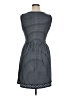 Max Studio Houndstooth Blue Casual Dress Size XL - photo 2