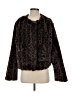 Torrid 100% Polyester Animal Print Brown Faux Fur Jacket Size Med Plus (00) - photo 1