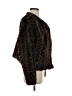 Torrid 100% Polyester Animal Print Brown Faux Fur Jacket Size Med Plus (00) - photo 4