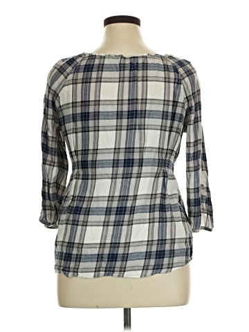 Aeropostale 3/4 Sleeve Blouse (view 2)