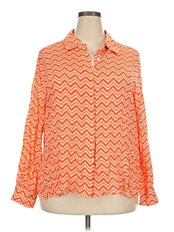 Foxcroft Long Sleeve Blouse (view 1)