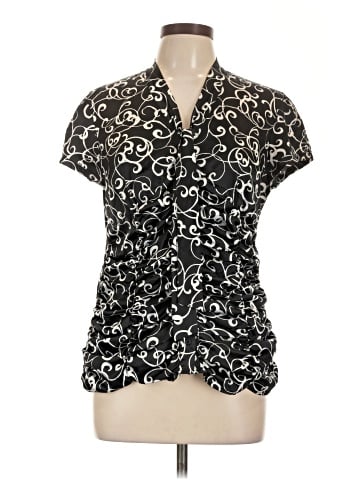 Style&Co Short Sleeve Blouse (view 1)