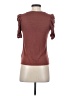 Express Brown Short Sleeve Top Size XS - photo 2