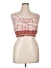 City Triangles 100% Rayon Pink Tube Top Size XL - photo 1