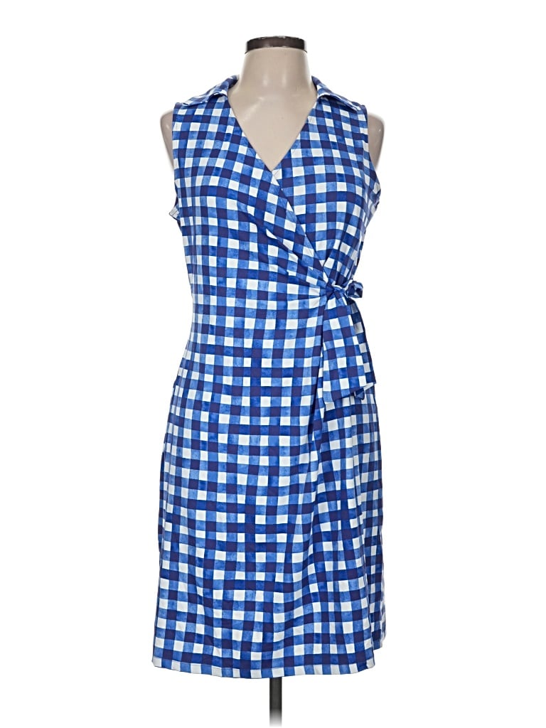 Pre-owned Talbots Casual Dress In Blue