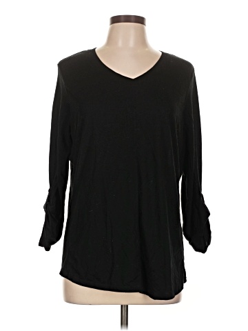 Faded Glory 3/4 Sleeve Top (view 1)