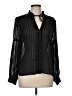 Derek Lam Black Long Sleeve Polo Size EU (IT) 42 / US 6 - photo 1