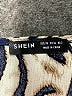 Shein 100% Rayon Animal Print Ivory Long Sleeve Blouse Size 2 - photo 7