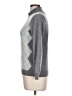 Avenue 100% Cashmere Argyle Gray Cashmere Pullover Sweater Size L - photo 5