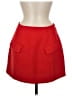 Bardot Solid Red Casual Skirt Size 6 - photo 1