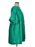 Assorted Brands 100% Polyester Solid Green Casual Dress Size XL (estimated) - photo 4