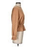Forever 21 Tan Long Sleeve Blouse Size S - photo 4